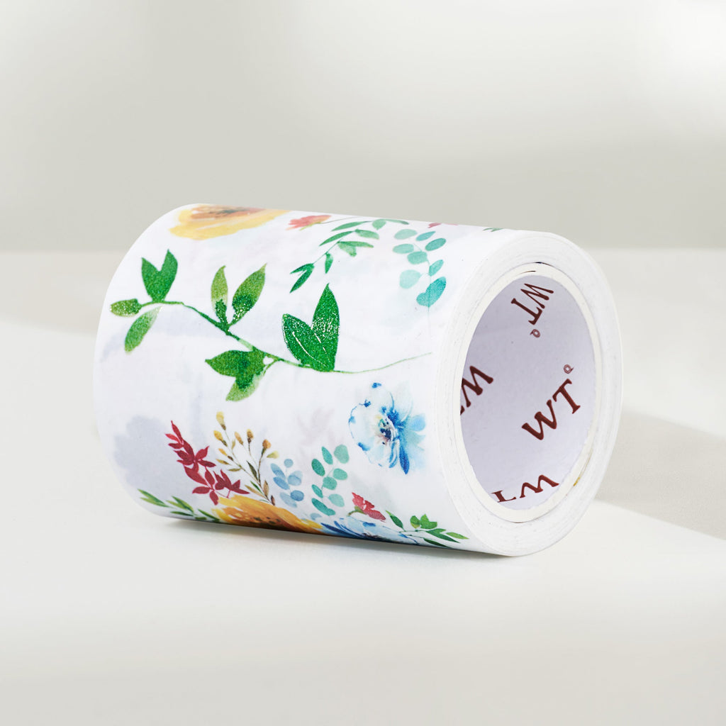 Pretty Florals Wide Washi/PET Tape