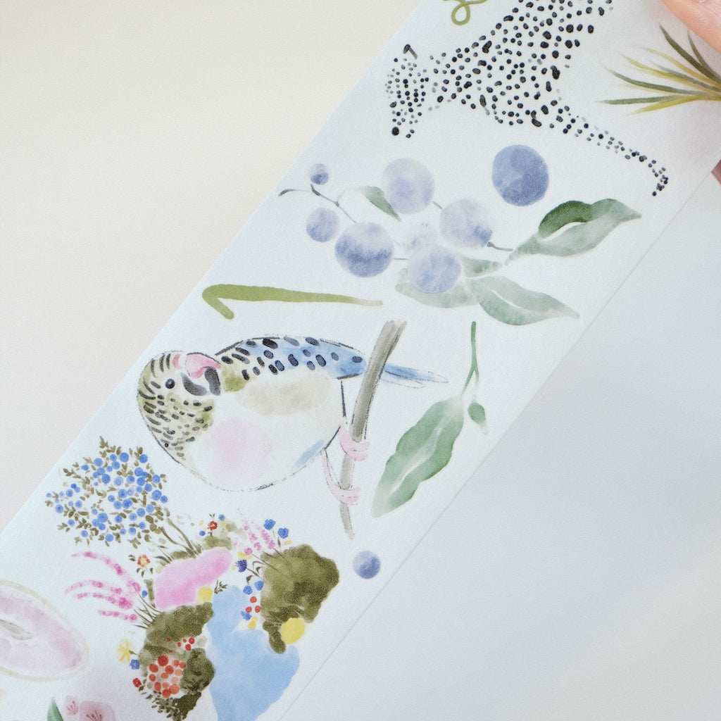 Pre-cut Eden's Garden Wide Washi/PET Tape