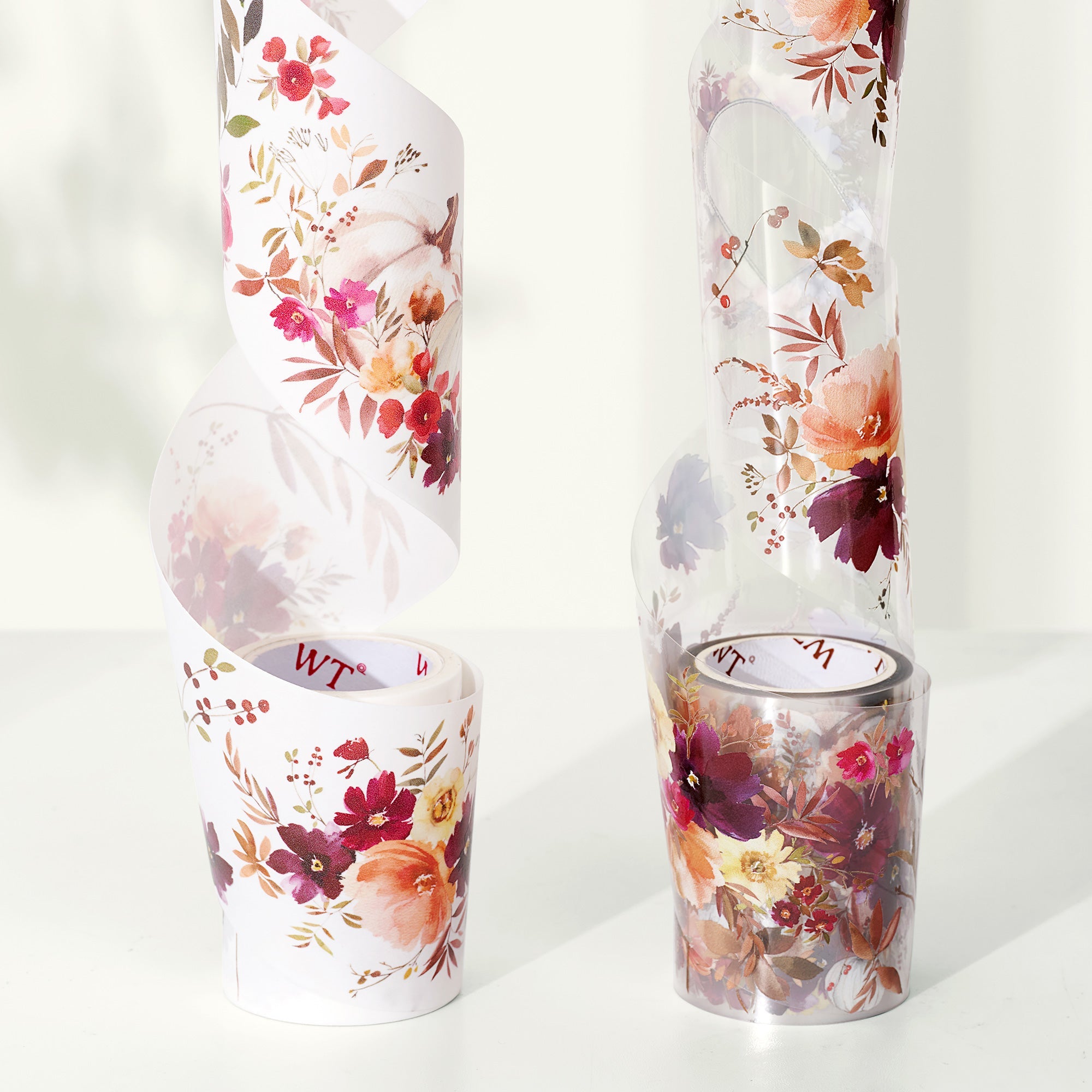 Autumn Rose Wide Washi/PET Tape