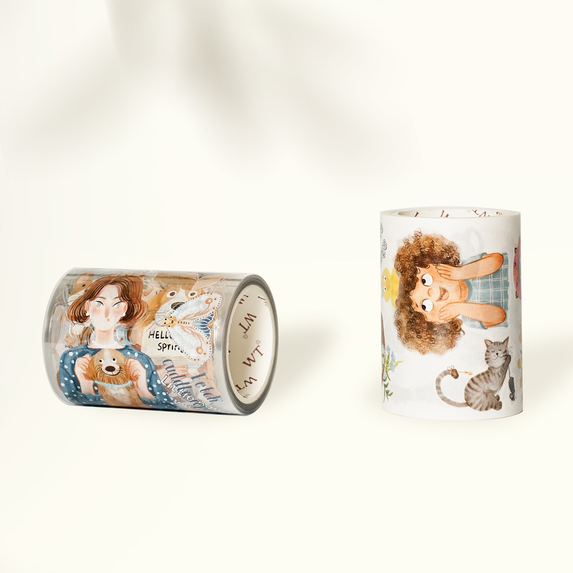Pre-cut Sunday Vibe Wide Washi/PET Tape