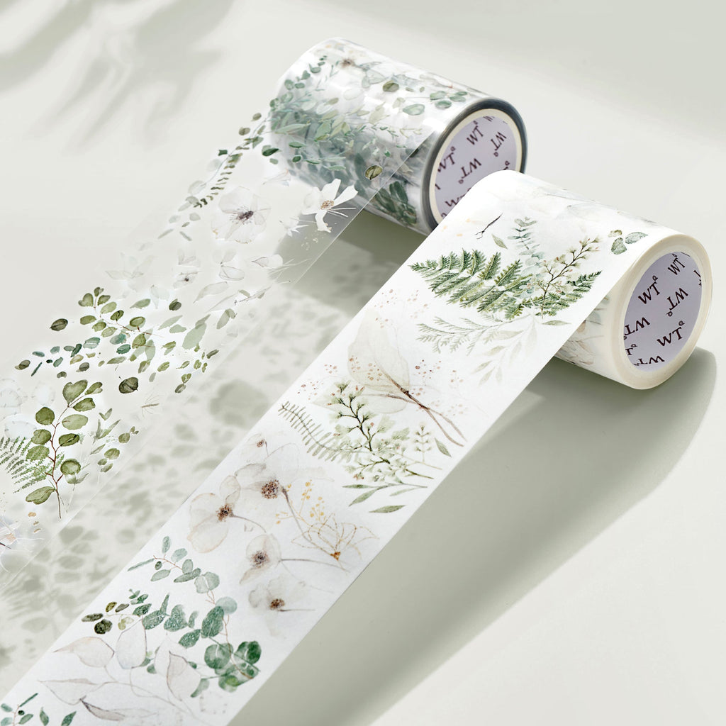 Vanilla Mint Wide Washi/PET Tape