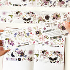 Pre-cut Violet Veil Wide Washi/PET Tape