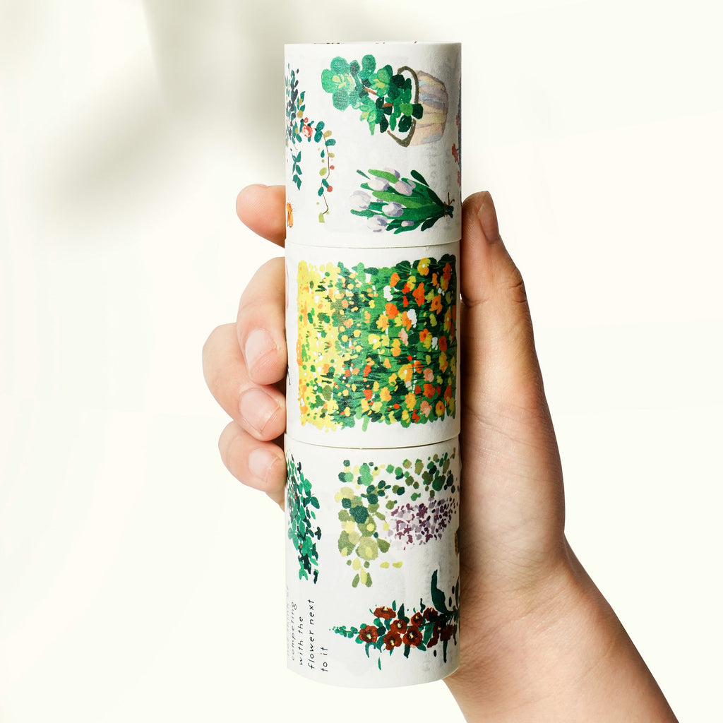 Spring Oasis Washi Tape Sticker Set