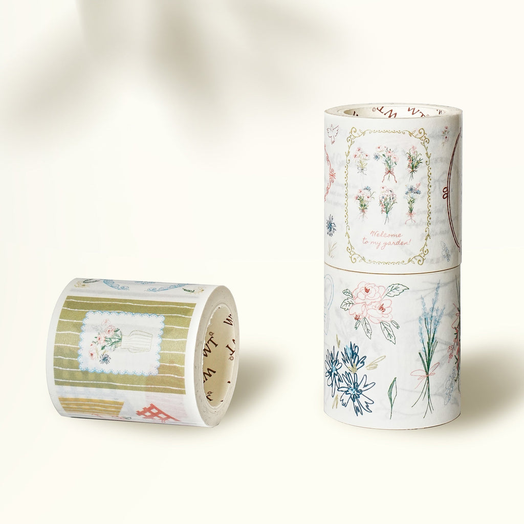 Doodle & Vine Washi Tape Sticker Set