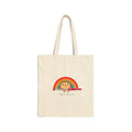 Rainbow Hiro Cotton Canvas Tote Bag