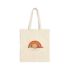 Rainbow Hiro Cotton Canvas Tote Bag