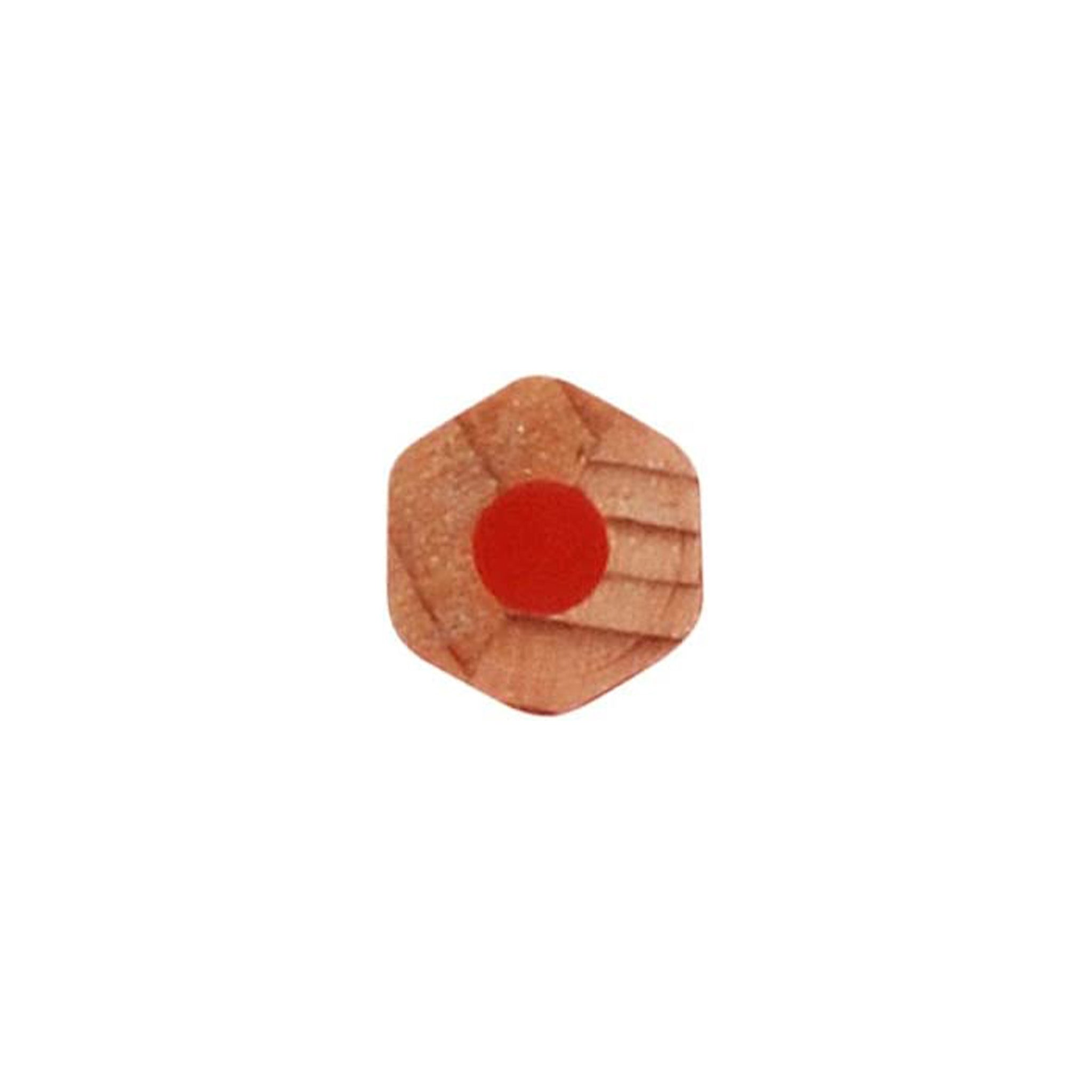 770 Vermilion Red Colored Wooden Pencils 1 Dozen Pack / uni Mitsubishi Pencil