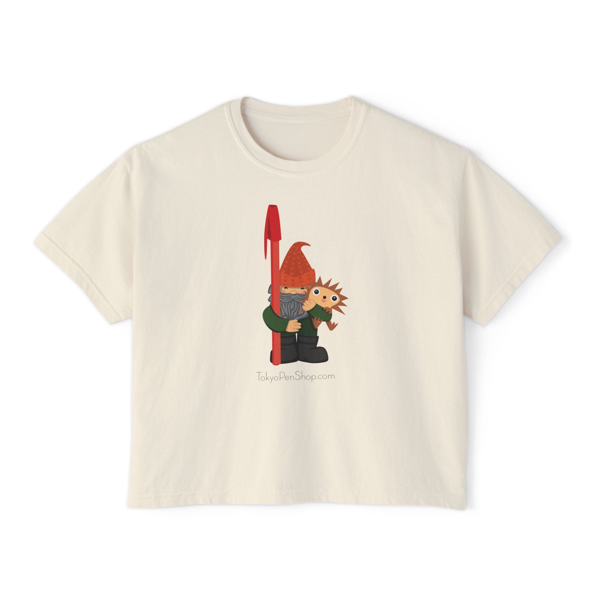 Tokyo Pen Shop Hiro with Gnome Women's Boxy Tee