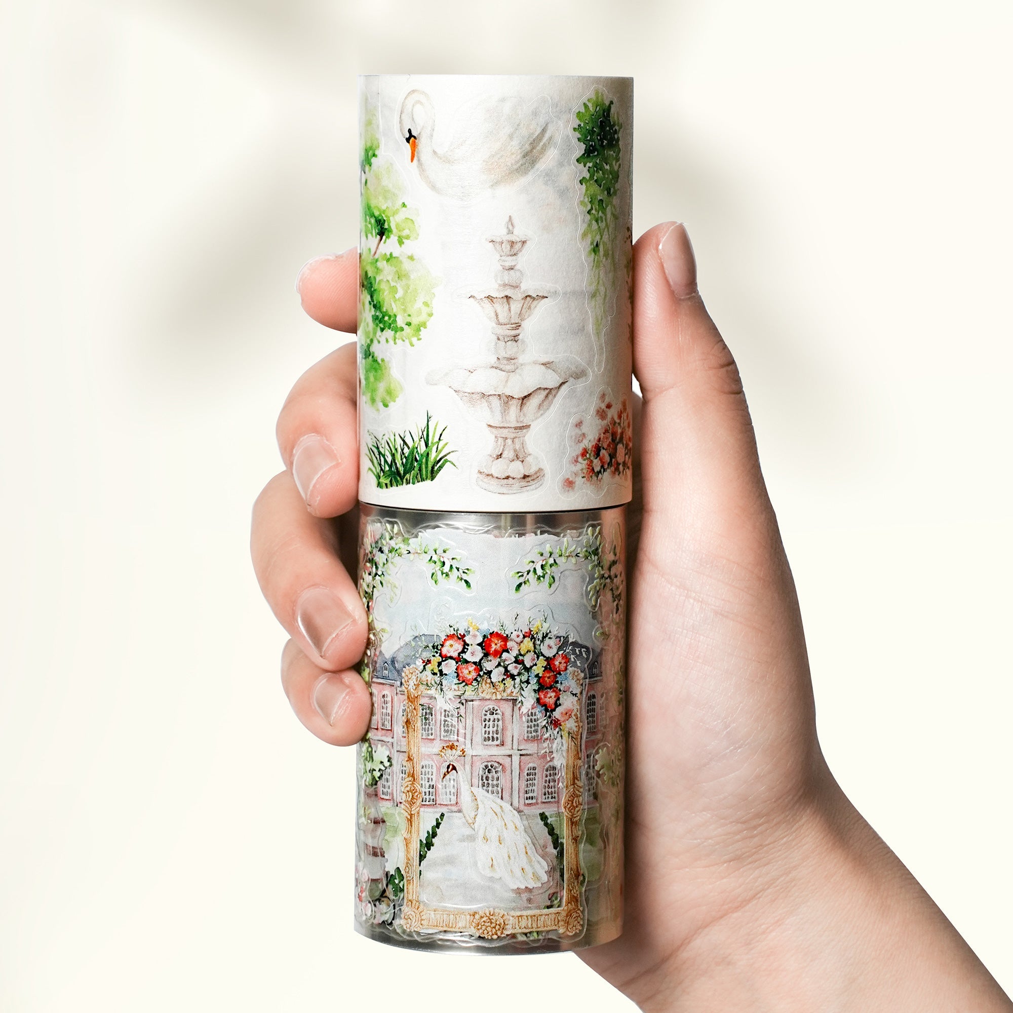 Pre-cut French Courtyard Wide Washi/PET Tape