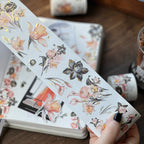 Auric Rose Washi Tape Sticker Set (GILDED)