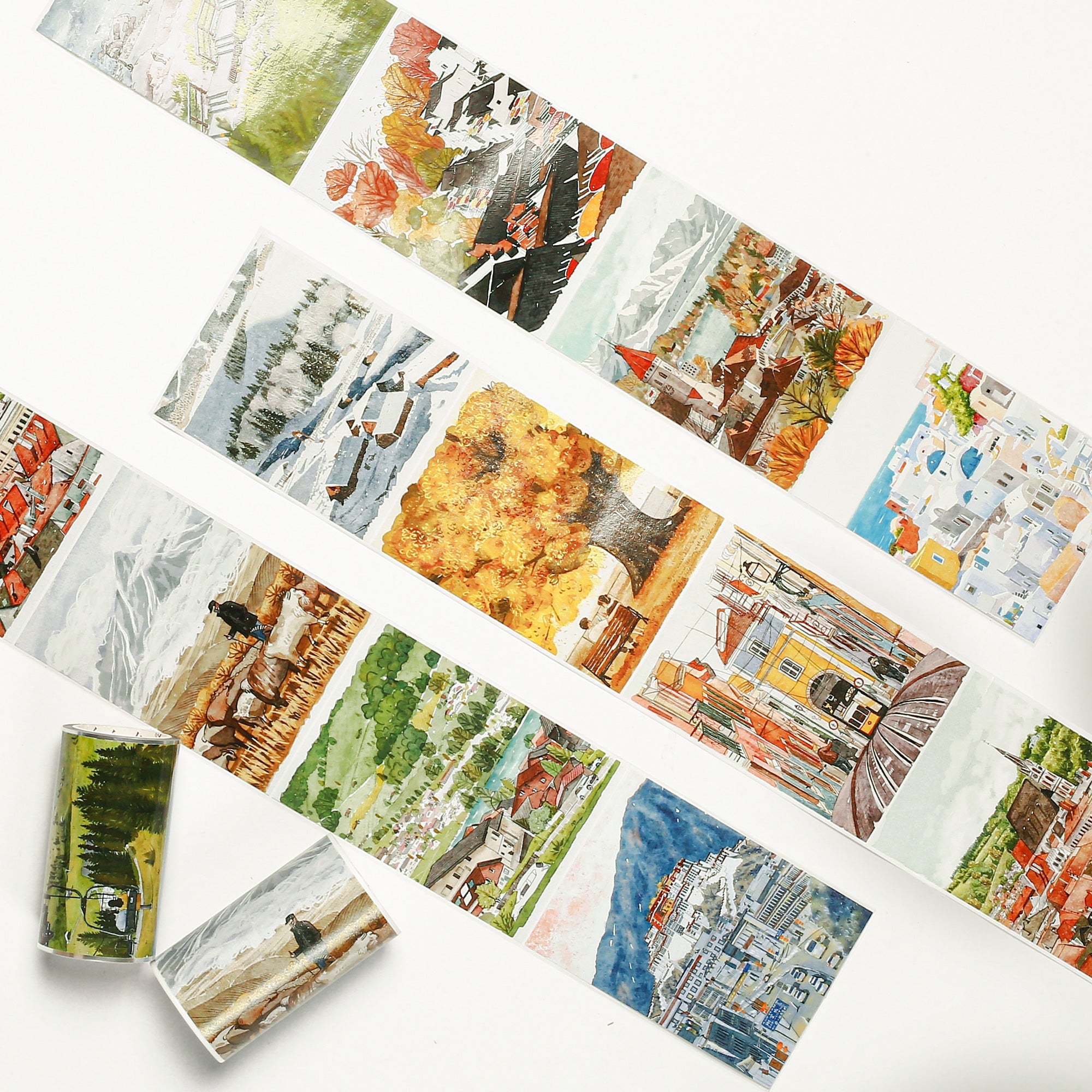 Wandering Horizon Wide Washi/PET Tape