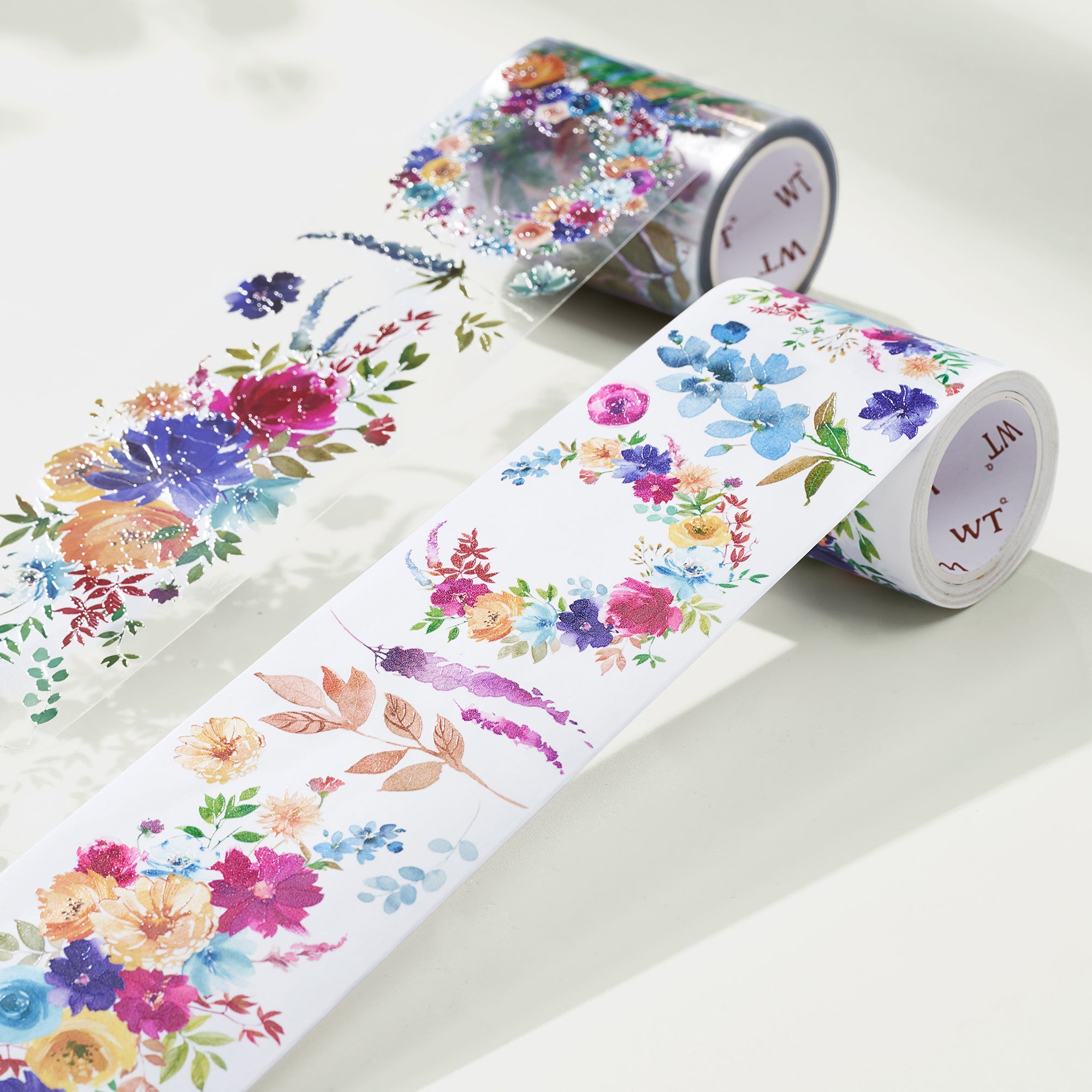 Pretty Florals Wide Washi/PET Tape