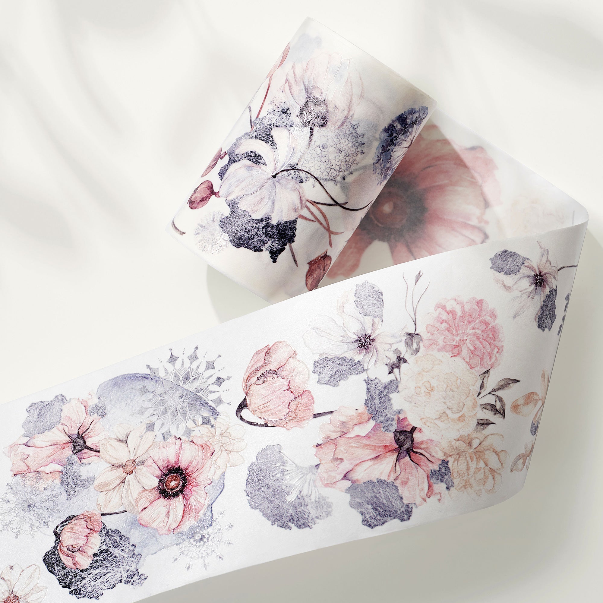 Frostbloom Wide Washi/PET Tape