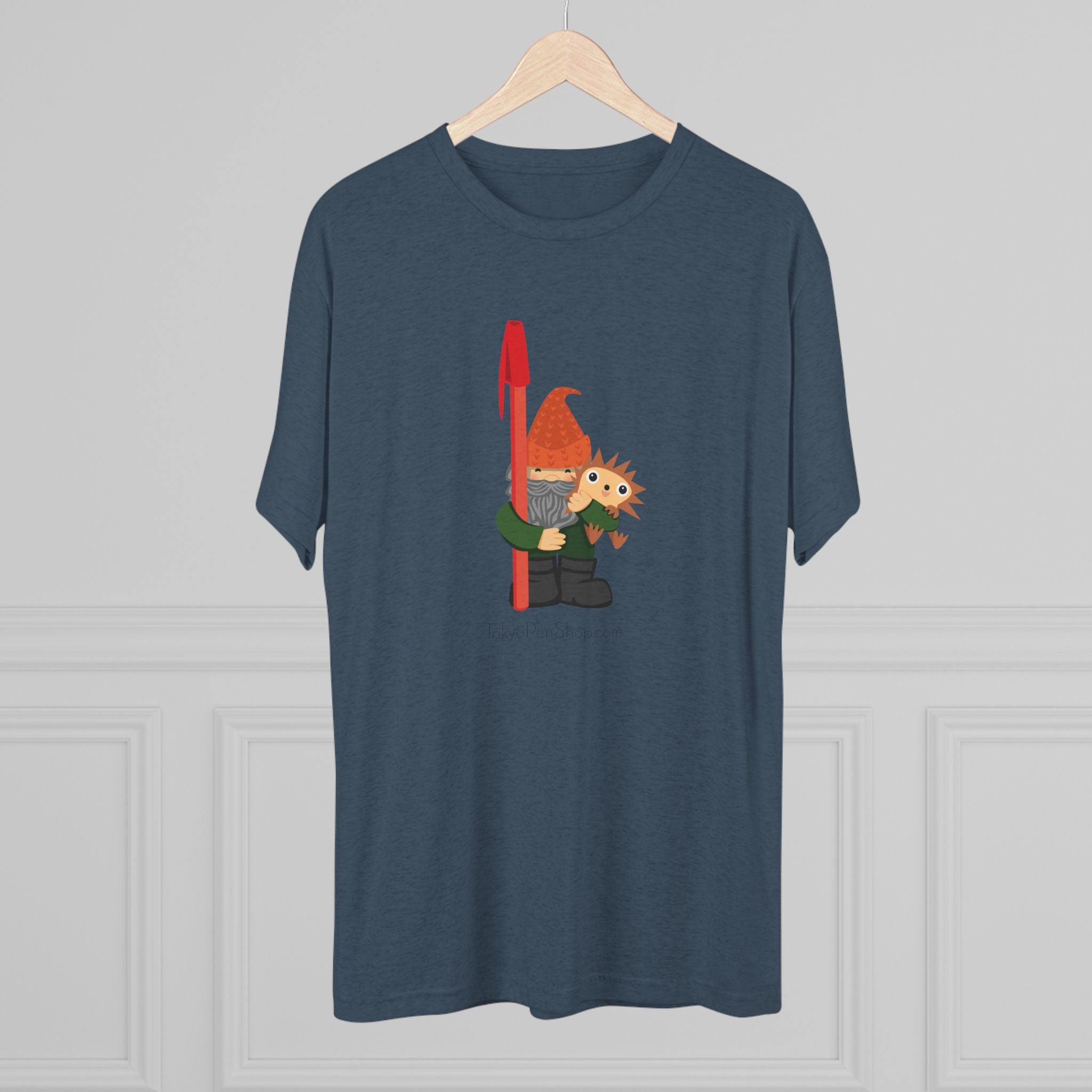 Tokyo Pen Shop Hiro with Gnome Triblend Tee