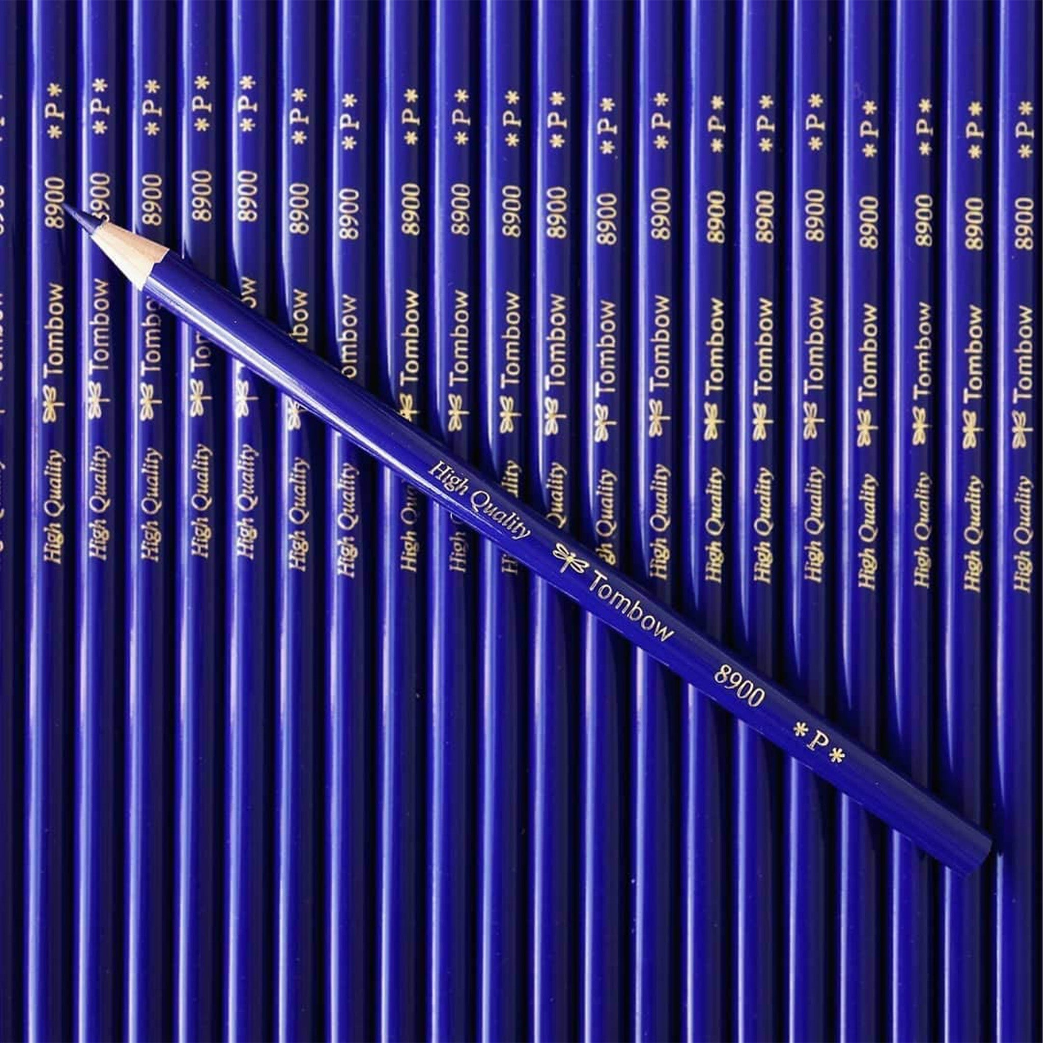 8900 Red & Blue Colored Wooden Pencils 1 Dozen Packs / Tombow