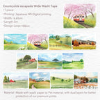 Countryside Escapade Wide Washi/PET Tape