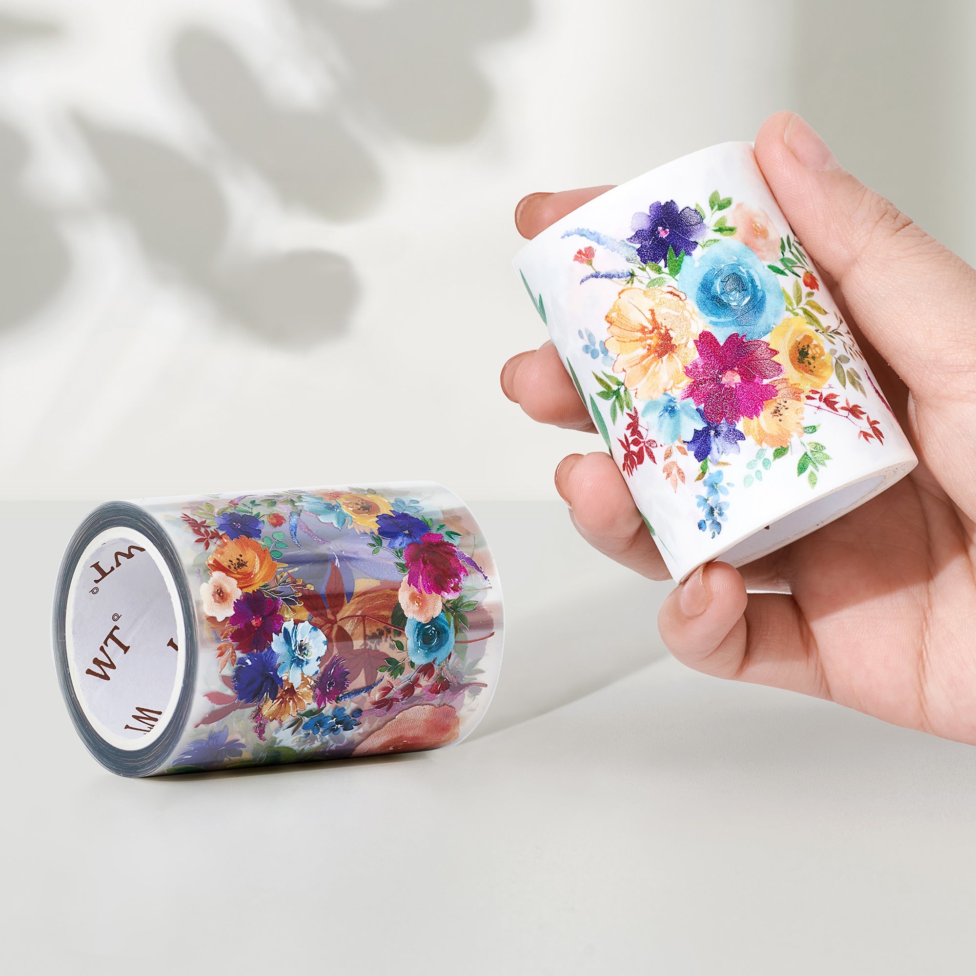 Pretty Florals Wide Washi/PET Tape