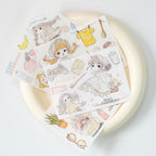 Cozy Mornings Washi Paper Sticker Set