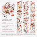 Pre-cut Rose Sonata Wide Washi/PET Tape