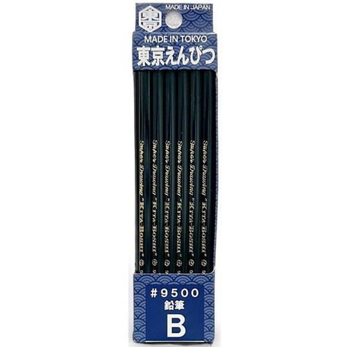 9500 Wooden Pencil 1 Dozen Pack / Kita-Boshi Pencil