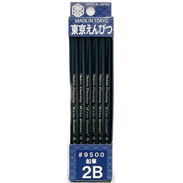 9500 Wooden Pencil 1 Dozen Pack / Kita-Boshi Pencil