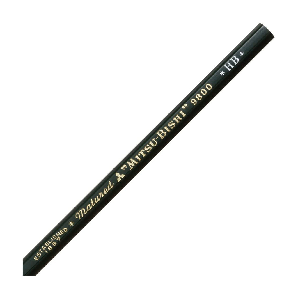 9800 Pencil Wooden 1 Dozen Pack / uni Mitsubishi Pencil