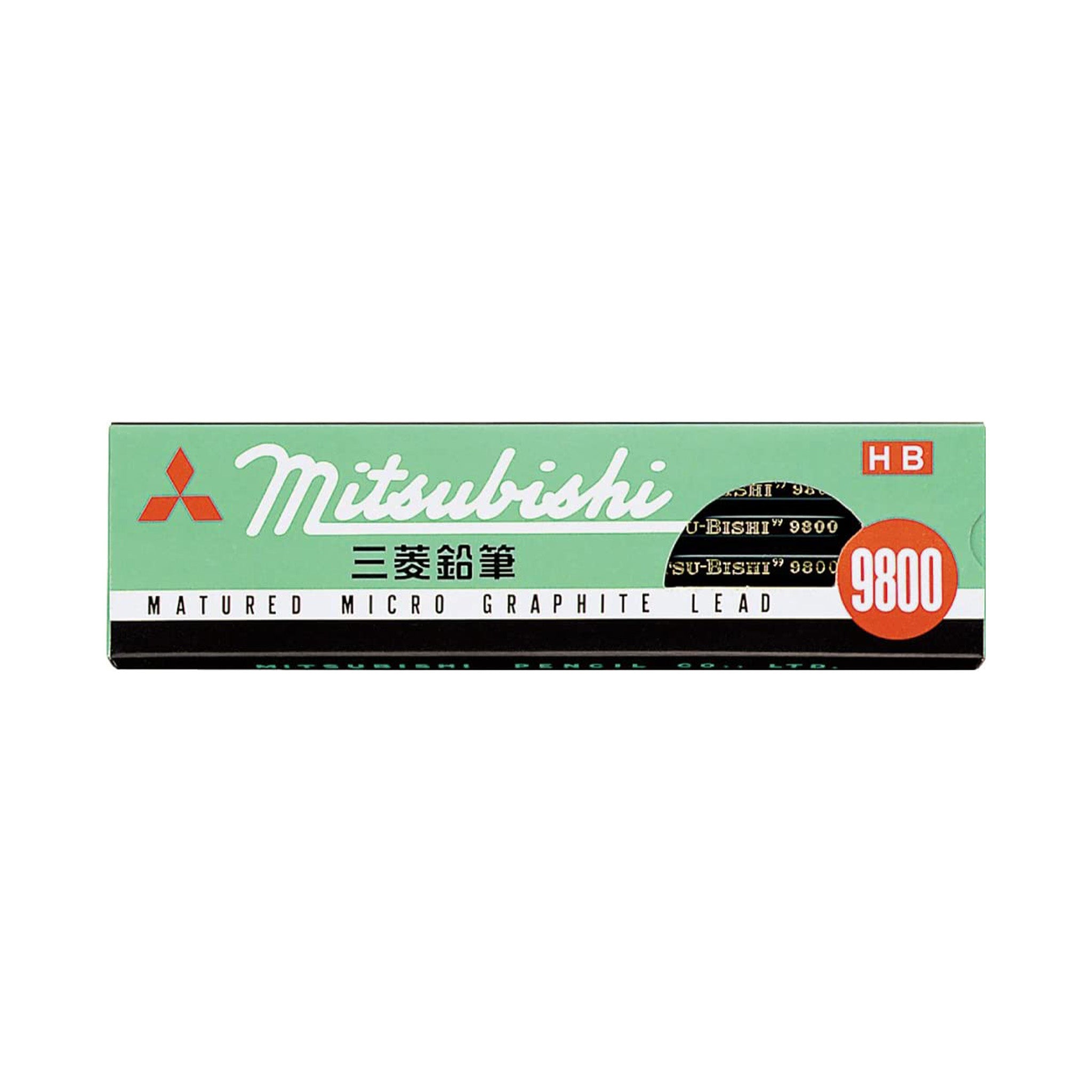 9800 Pencil Wooden 1 Dozen Pack / uni Mitsubishi Pencil
