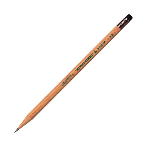 9852 EW Wooden Pencils 1 Dozen Pack HB / uni Mitsubishi Pencil