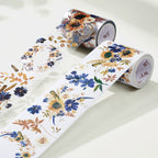Sunflower & Navy Wide Washi/PET Tape