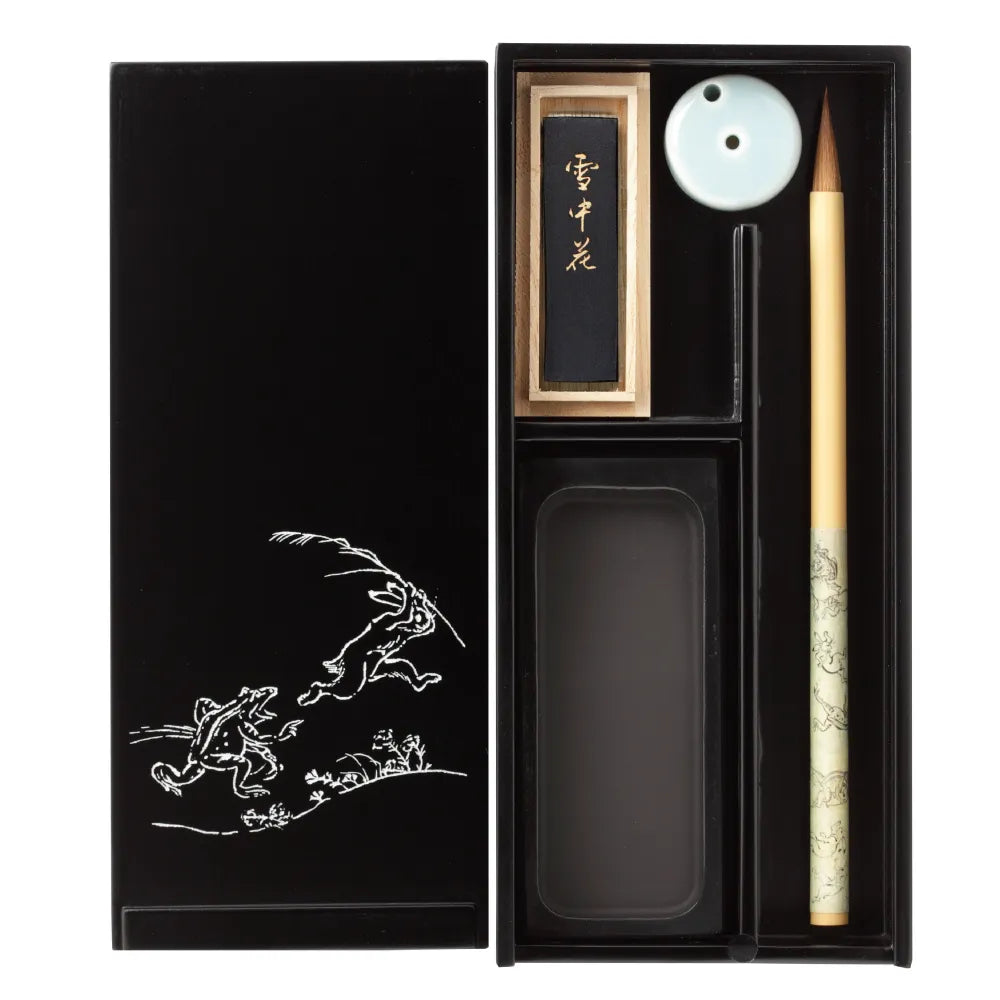 Echizen-Nuri Calligraphy Set - Animals Caricatures