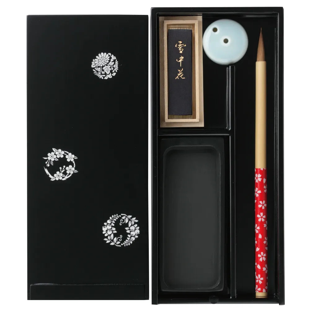 Echizen-Nuri Calligraphy Set - Flower