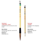 Echizen-Nuri Calligraphy Set - Rose - Large