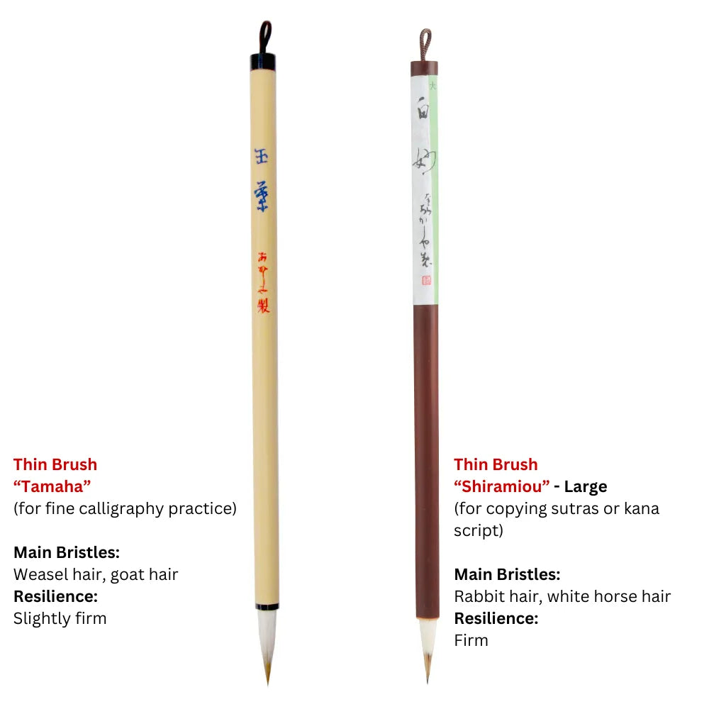 Echizen-Nuri Calligraphy Set - Rose - Small