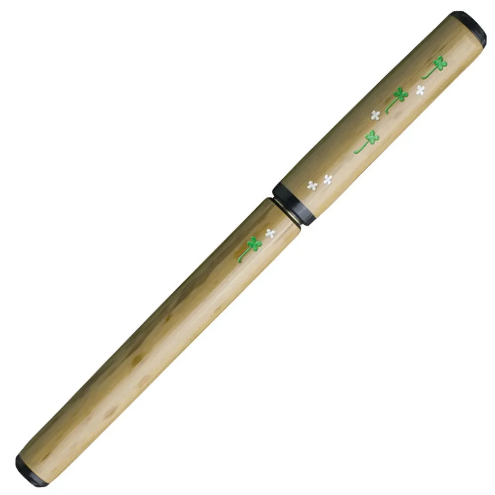 Natural Bamboo Brush Pen - Clover