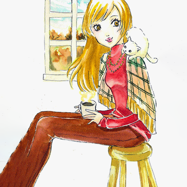 Akashiya Sai Watercolor Brush Pen - 5 Autumn Color Set