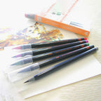 Akashiya Sai Watercolor Brush Pen - 5 Winter Color Set