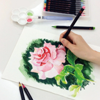 Akashiya Sai Watercolor Mini Palette for Waterbrush Pen