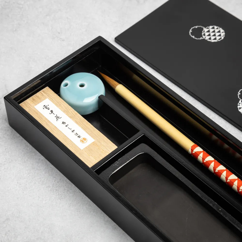 Echizen-Nuri Calligraphy Set - Animals Caricatures