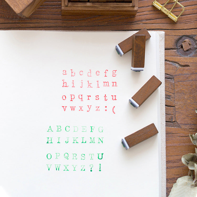 Vintage Typewriter Stamp Set