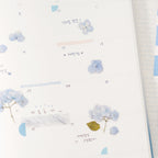 Appree Pressed Flower Stickers - Bigleaf Hydrangea