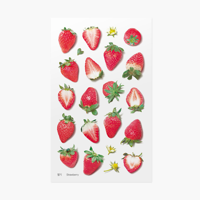 Appree Fruit Sticker - Strawberry