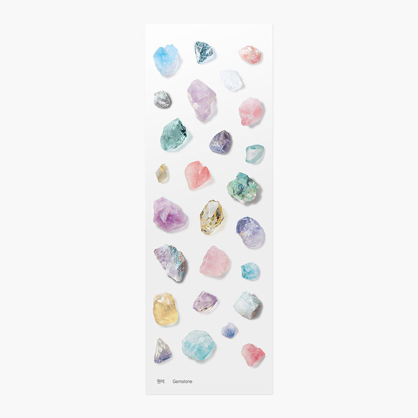 Appree Nature Clear Stickers - Gemstone