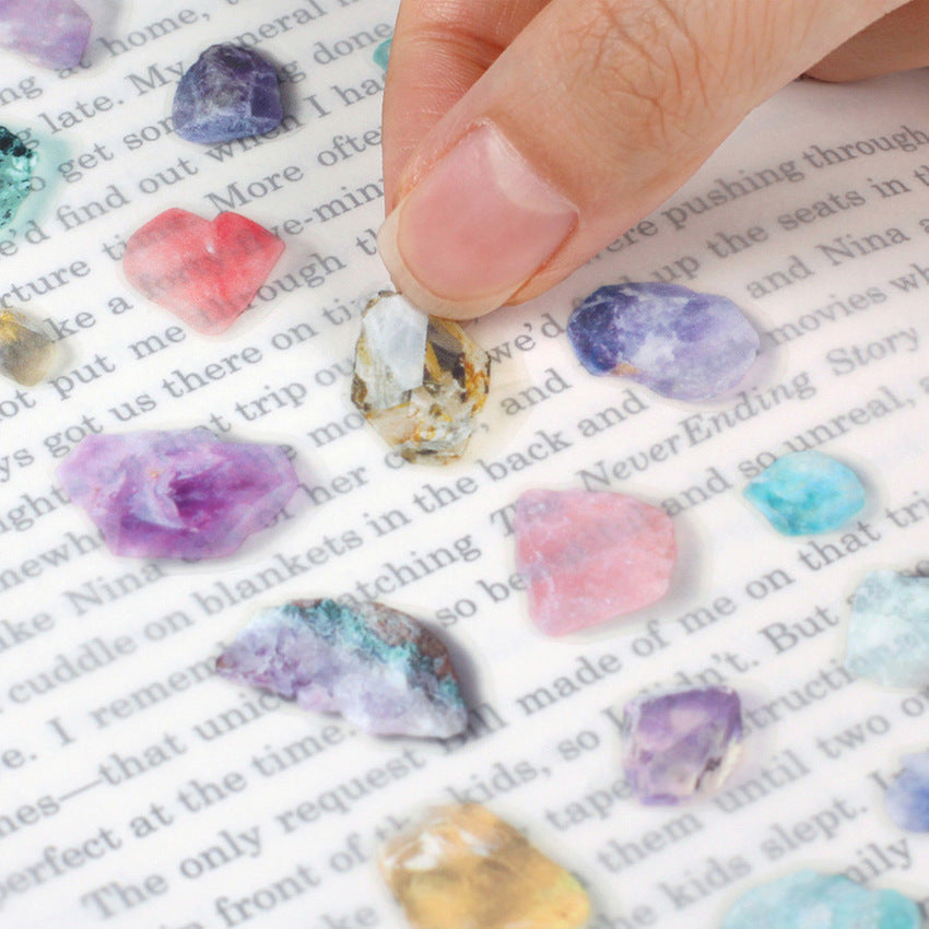 Appree Nature Clear Stickers - Gemstone