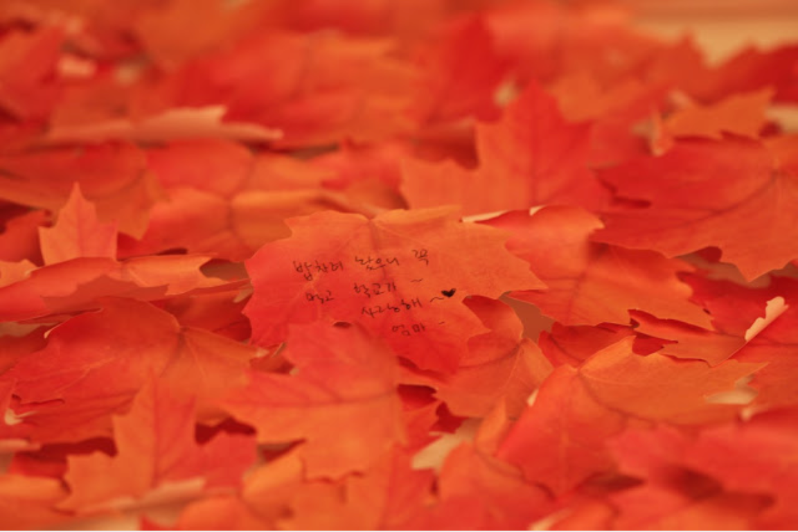 Appree Leaf Sticky Memo Notes - Yellow Maple