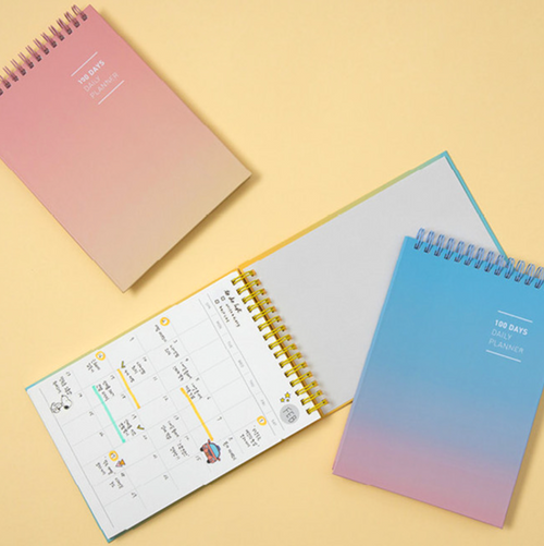 Ardium 100 Days Daily Planner - Undated