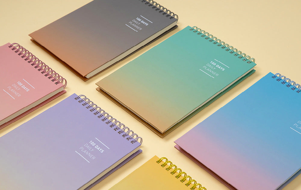Ardium 100 Days Daily Planner - Undated