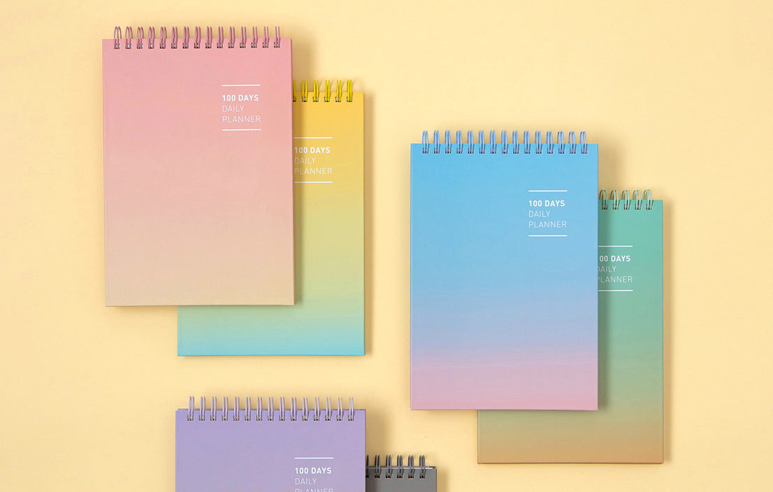 Ardium 100 Days Daily Planner - Undated