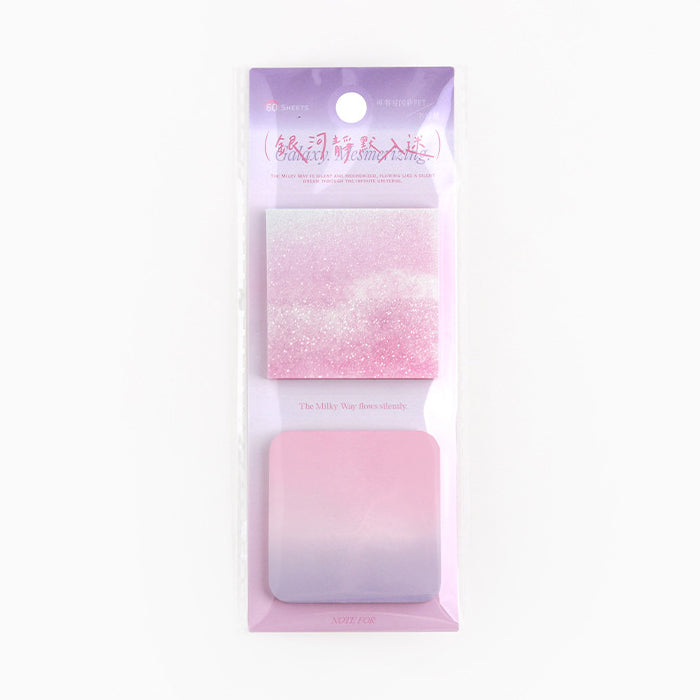 Aurora Glow Translucent Sticky Notes