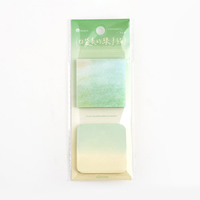 Aurora Glow Translucent Sticky Notes
