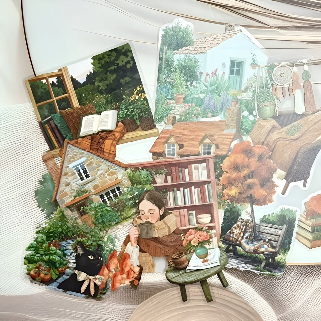Autumn at the Cottage - Cozy Sticker Set